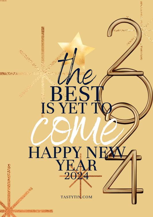 🎉 Flavorful Resolutions for 2024 - Let's Crush Them Together!