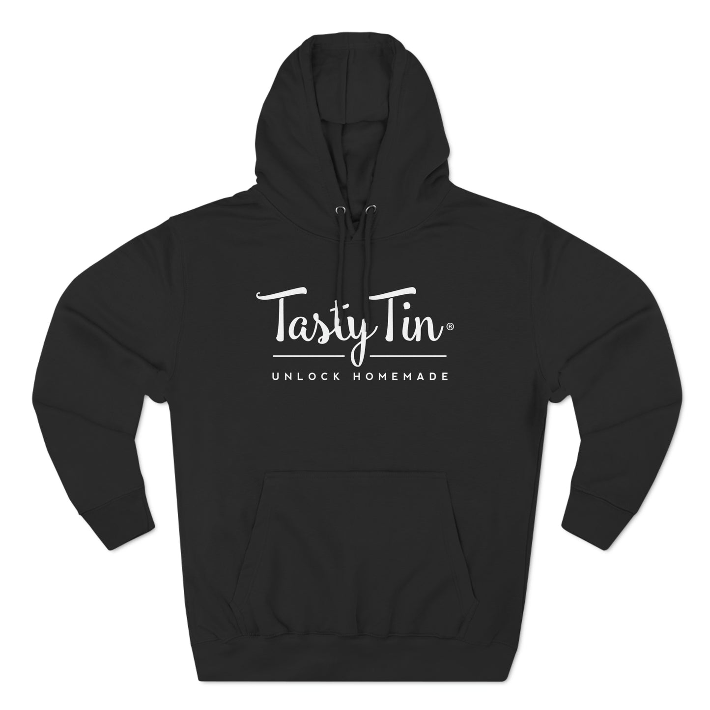 Three-Panel Fleece Hoodie