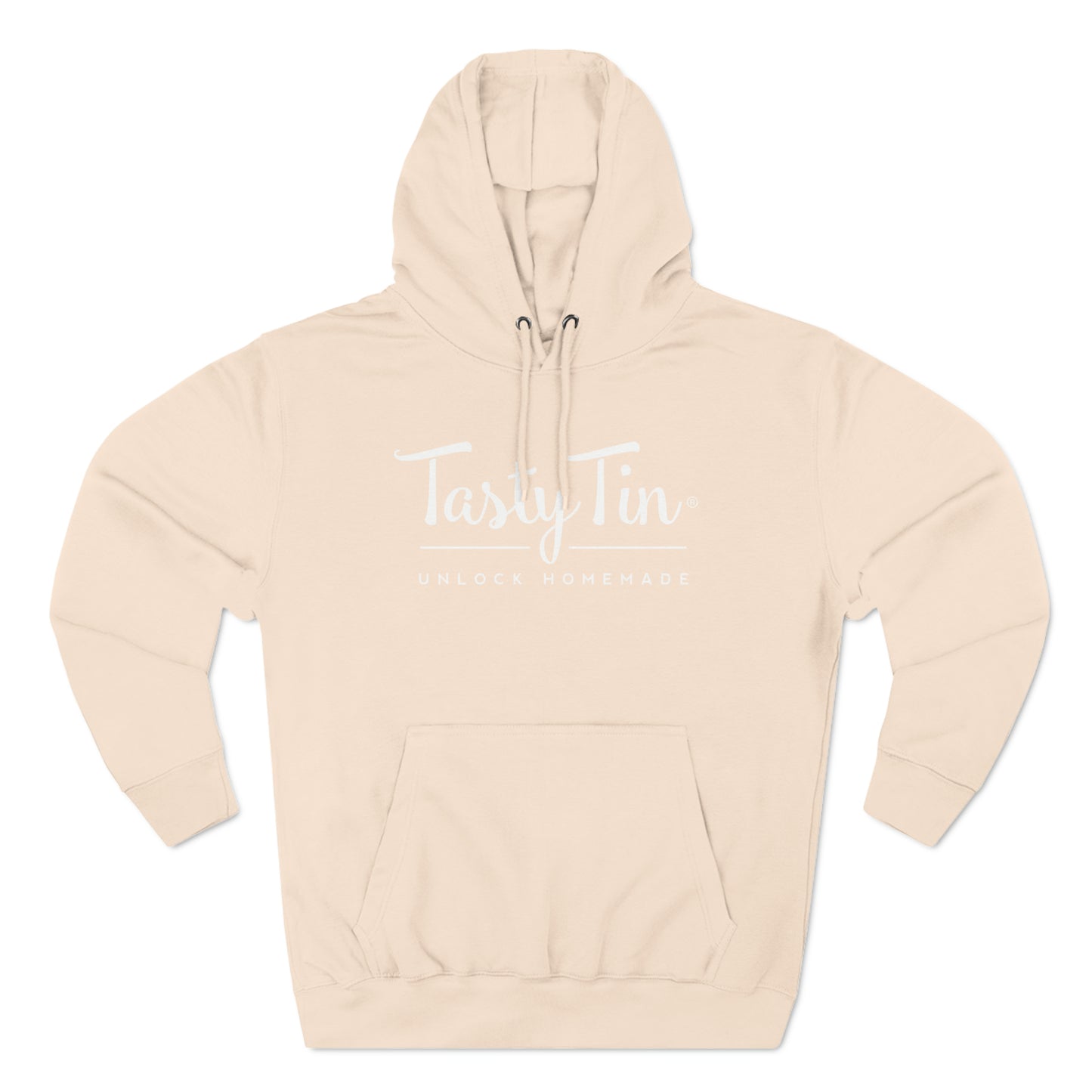 Three-Panel Fleece Hoodie