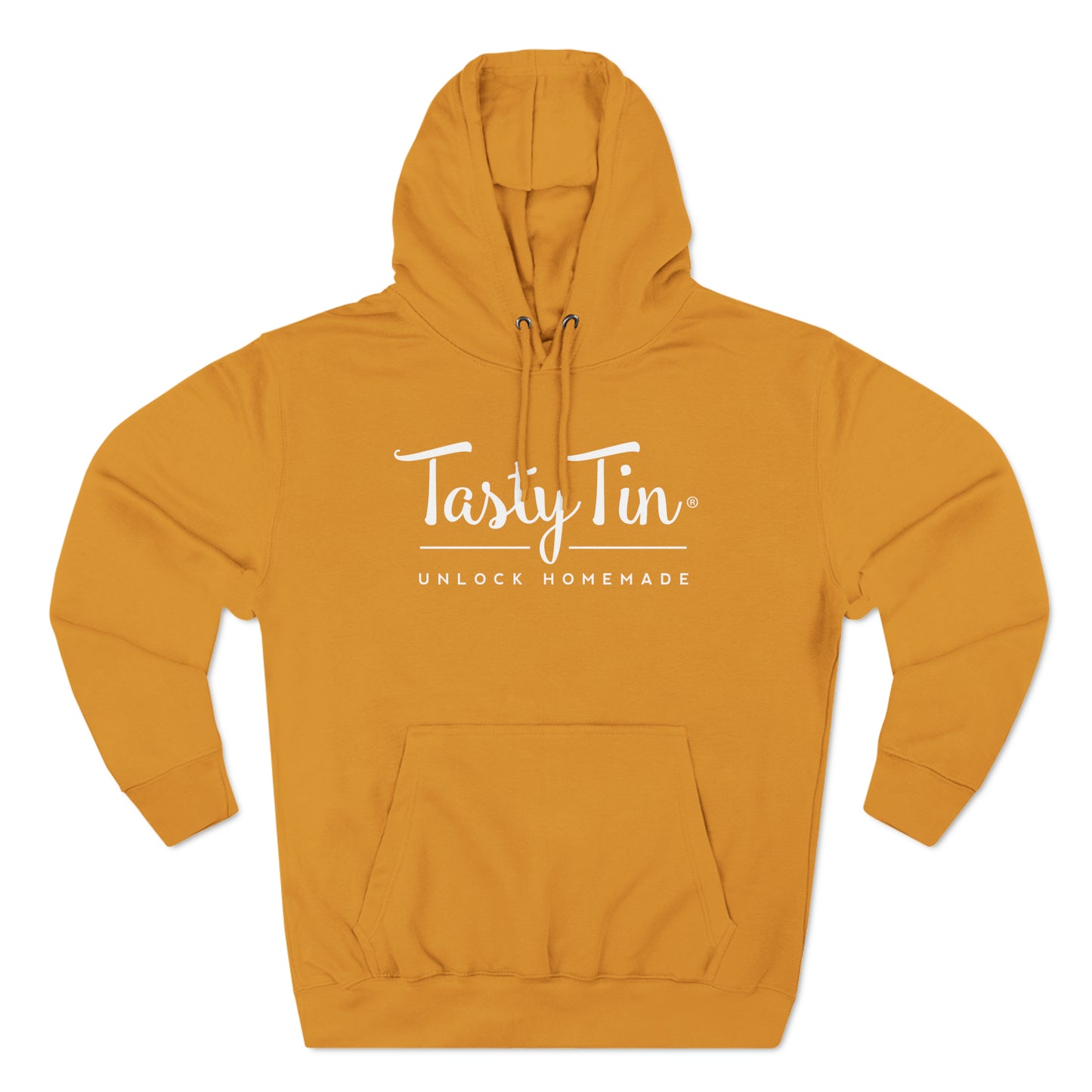 Three-Panel Fleece Hoodie