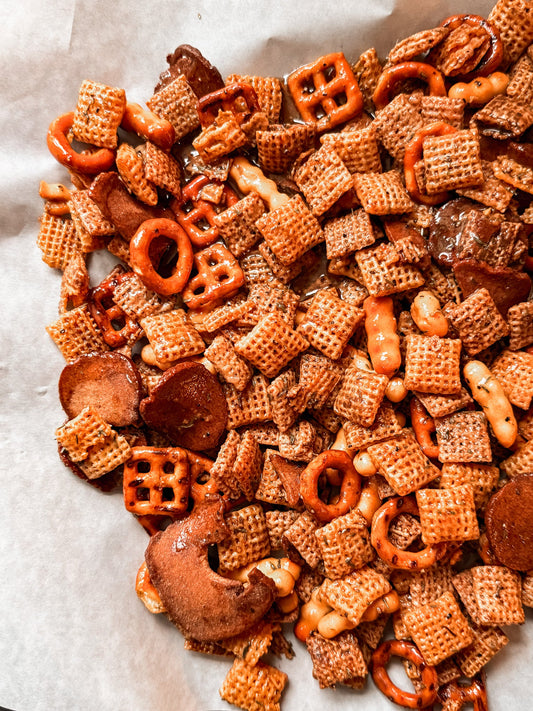 Cranberry Clause - Holiday Chex Mix Garlic Dust