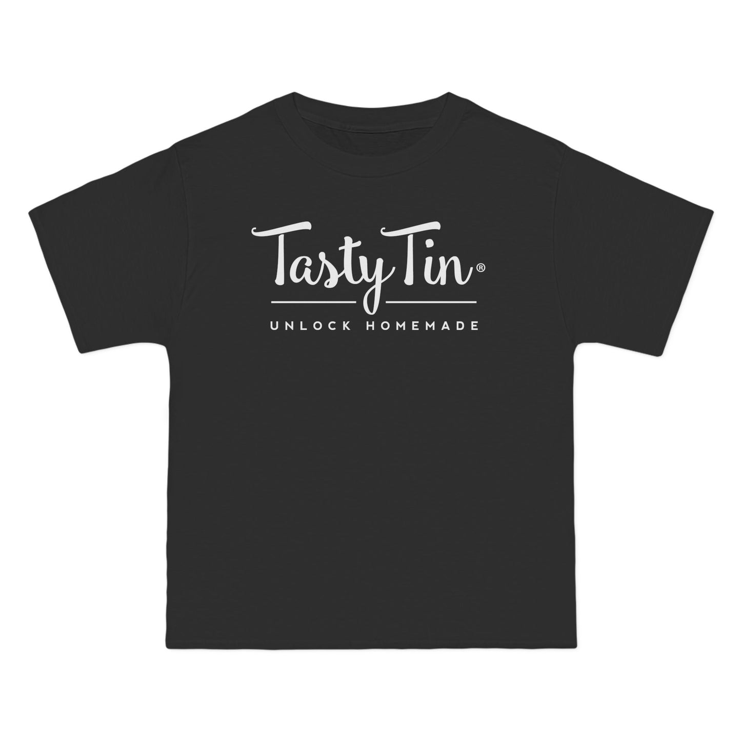 Simple Tasty Tin Logo T-Shirt — Beefy-T® Short-Sleeve Logo Tee