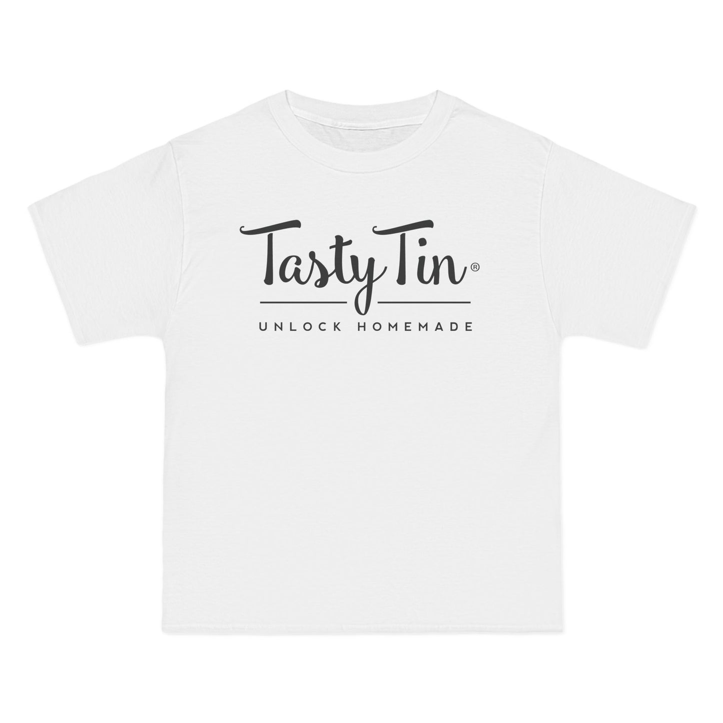 Simple Tasty Tin Logo T-Shirt — Beefy-T® Short-Sleeve Logo Tee
