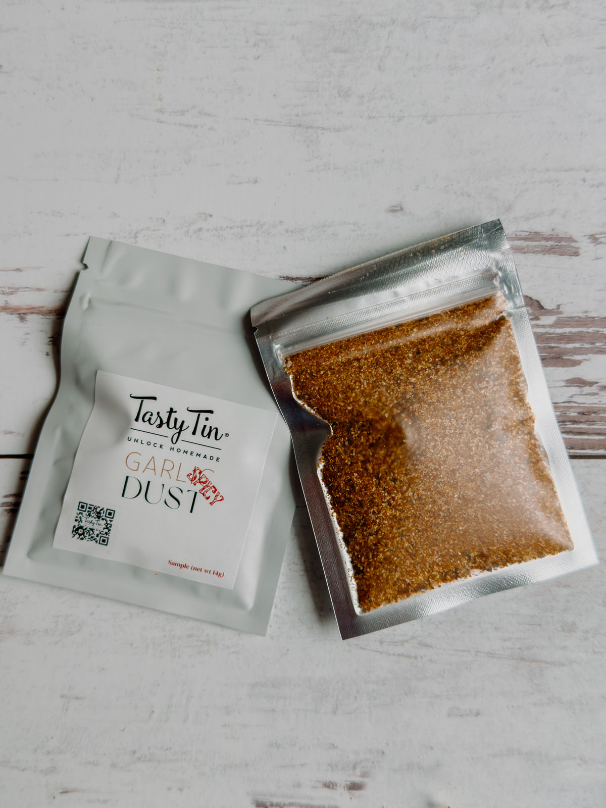 Spicy Garlic Dust Sample