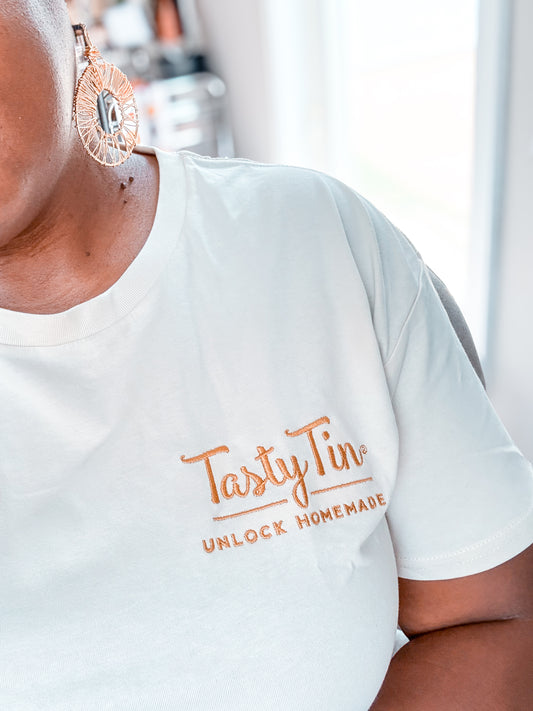 Tasty Tin® Signature Crop Tee