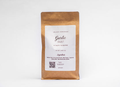 Garlic Dust Large Refill (1 lb) - Tasty Tin